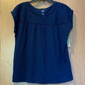 NWT navy top